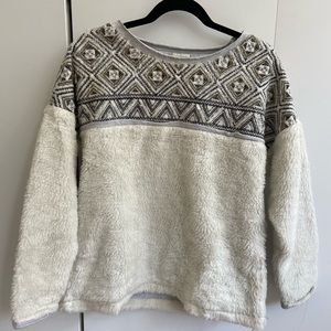 Sundance Haven Fleece Sweatshirt/Crew Neck size M